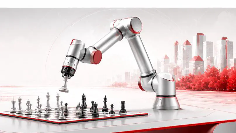 Mensch-Roboter-Interaktion am UR12e – Tic-Tac-Toe als interaktive Demo